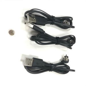 Mayetik Connector Gason Fi ak USB Batri Koneksyon Socket Pogo Kab