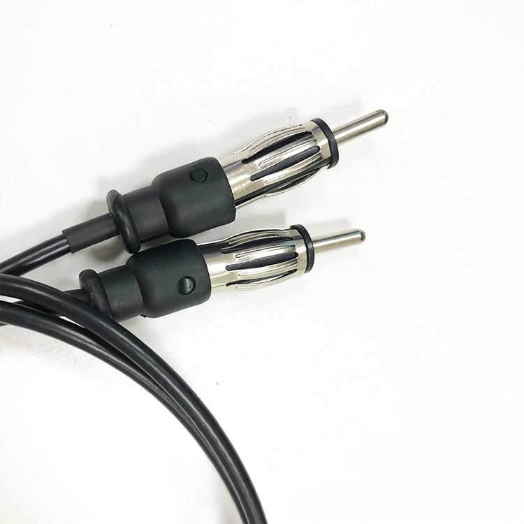 Coaxial RG174 Cable Pino ISO 500mm pikeun Auto Feature Gambar
