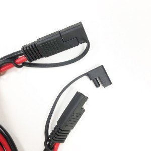 Sae to SAE Extension Cable Wire Harness with Debu Cap for Automotive RV Motorcycle Charging Charging
