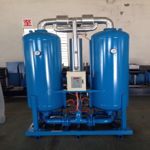 Micro Heat Regeneration Desiccant Compressed Air Dryer For Compressed Air