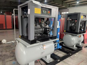 Two In One 7.5kw  10HP AC Power Screw Compresso...