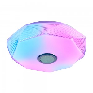 led lights ceiling music lamp lmparas de techo RGB remote control fancy dimmable led ceiling lights bedroom ceiling light