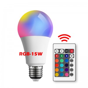 Remote control RGB colorful light cup LED bulb light LED light bulb RGB light bulb dimming color light bulb remote control RGB light bulb colorful RGB light bulb RGB bulb light