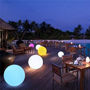 34cm LED Solar powered glow globe swimming pool light, atmosphere light, water floating light manufacturer