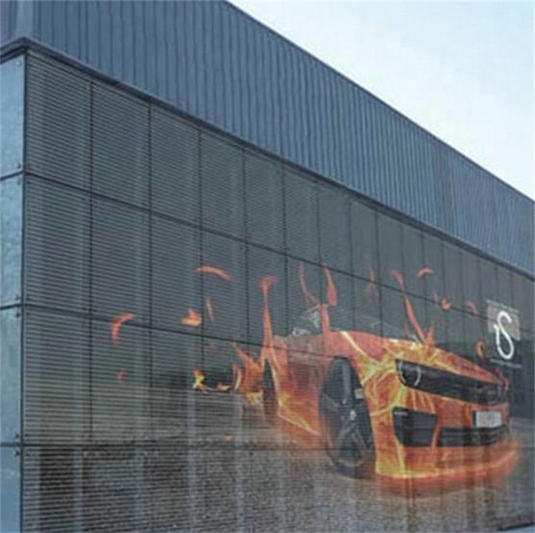 HD flexible transparent glass led display indoor Outdoor Advertising panel screen price/Large video wall