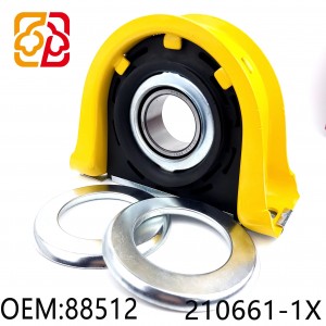 Truck automobile steel rubber drive shaft center support bearing OEM: HB88512 210661-1X