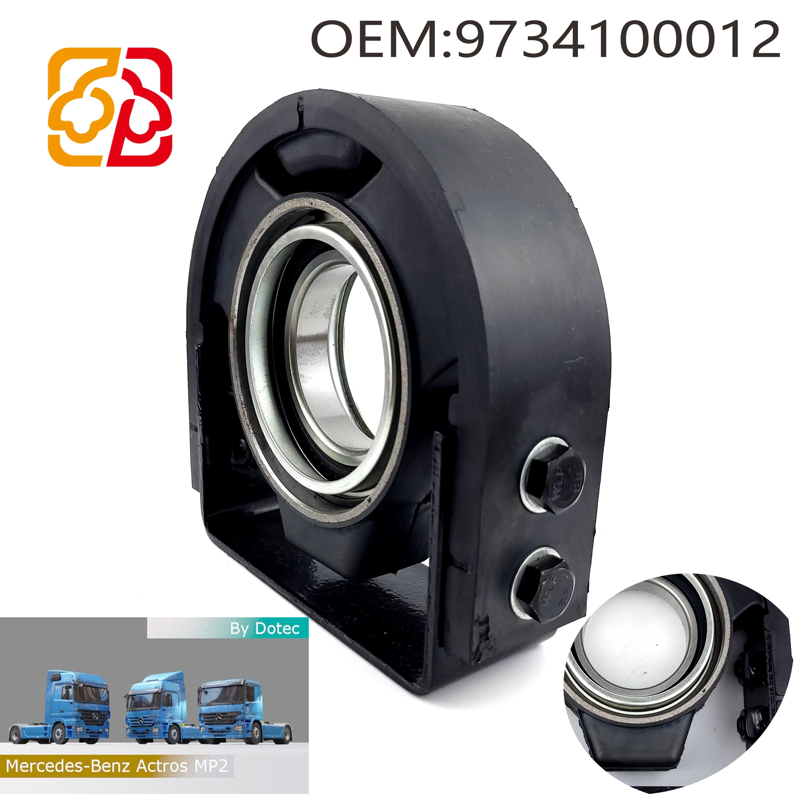 For Mercedes-Benz Trucks High Quality Drive Shaft Center Support Bearings 6564110012 9734100112 9734100012 3954100660