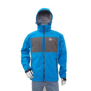 Mens waterproof softshell jacket thick outdoor coat trekking jacket windbreaker with detachable hood