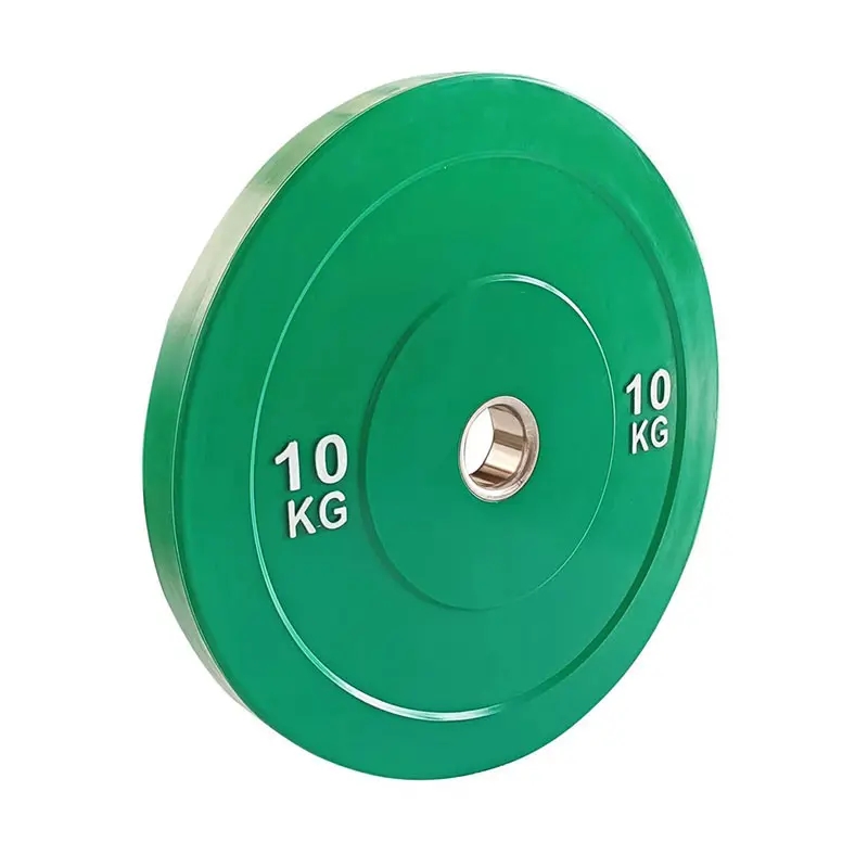 Rubber color-coded bumper plate 2-inch weight plates have bright future