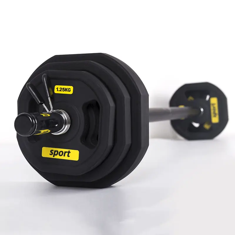 Unleash Your Inner Power with the TPU Powerlifting 20KG Barbell Set