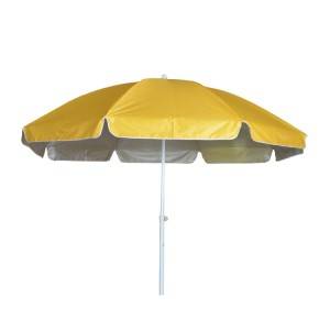 Factory Cheap Hot Pig Umbrella - 2.2m*8ribs wholesale custom logo print sun outdoor beach umbrella – DongFangZhanXin