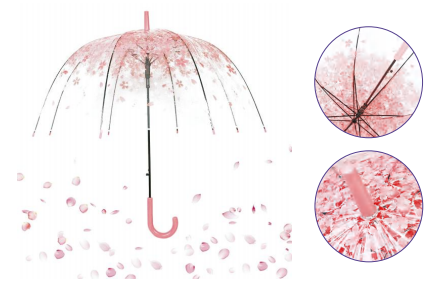 Why in Tokyo People Prefer Transparent Umbrellas