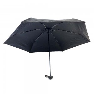 Short Lead Time for Personalized Umbrella - Ovida Custom women’s ladies small cheap portable pocket size 5 folding mini umbrella – DongFangZhanXin