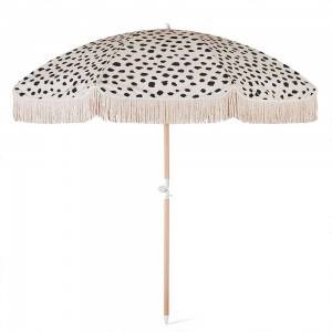 2m*8ribs large outdoor parasol macrame tassel fringe beach umbrella