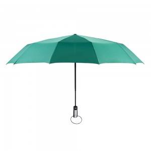 Top Suppliers Wooden Golf Umbrella - 25inch 10 ribs big size windproof full automatic 3 fold umbrella – DongFangZhanXin