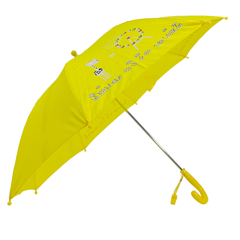 Fast delivery Cherry Blossom Umbrella - Ovida Kids Umbrella Auto Open Giraffe and Flower Design Strong Umbrella  – DongFangZhanXin