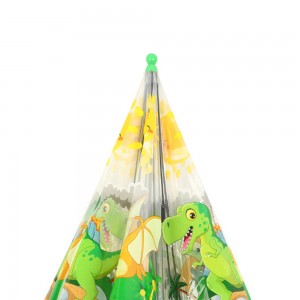 Ovida Kids Umbrella Hot Sell POE Umbrella Printing On Carton Pattern Custom Umbrella