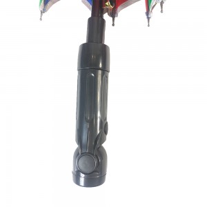 Ovida Automatic Open Custom Umbrella Led Light Quality Promotional Torch Umbrella With Led
