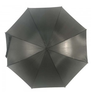 OVIDA Golf Umbrella Wooden Stick Handle Metal Frame Umbrella With Custom Design