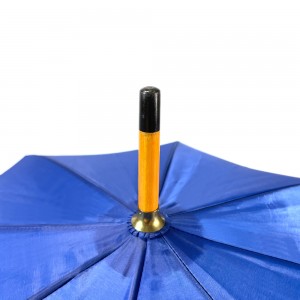 OVIDA 23 Inch 8 Ribs Umbrella Wooden Shaft and Handle Accept Custom Logo Print