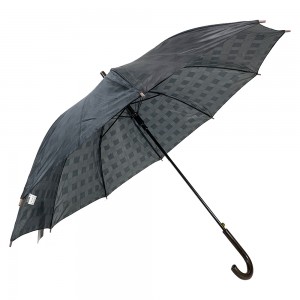OVIDA Metal Frame Wooden Crook Handle Cheap Promotional Umbrella