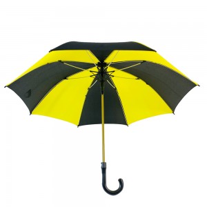 Ovida best selling excellent quality  customized color fiberglass frame promotional golf umbrella