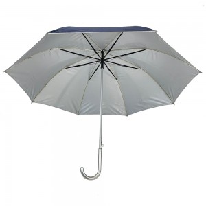 Ovida 27 Inch Windproof Fiberglass Promotion Golf Big Umbrella Custom Straight Golf Umbrella with Logo Printing