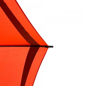 Ovida Red Umbrella With Customized Logo Prints Umbrella Across Full Panel Printing Umbrellas