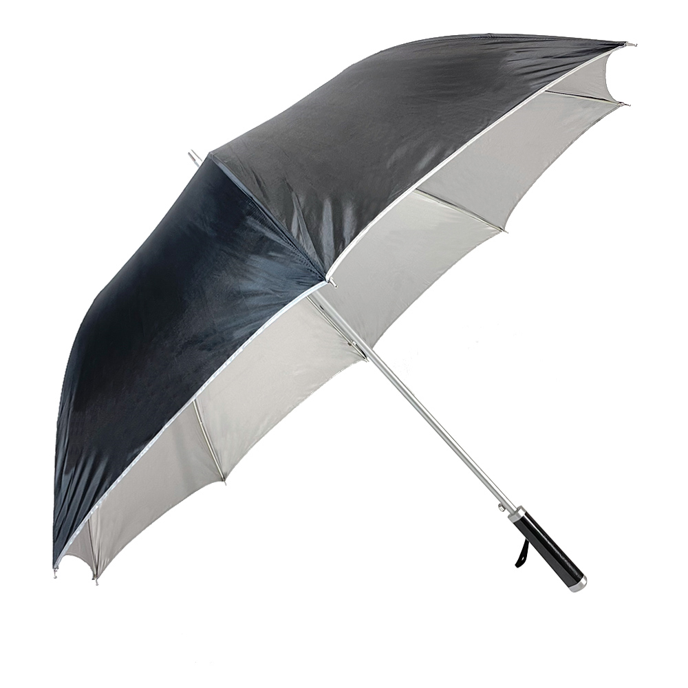 Ovida Promotional High Quality Advertising Customized Print Carbon Fiber Shaft Windproof Straight Stick Golf premium UV Golf Umbrella