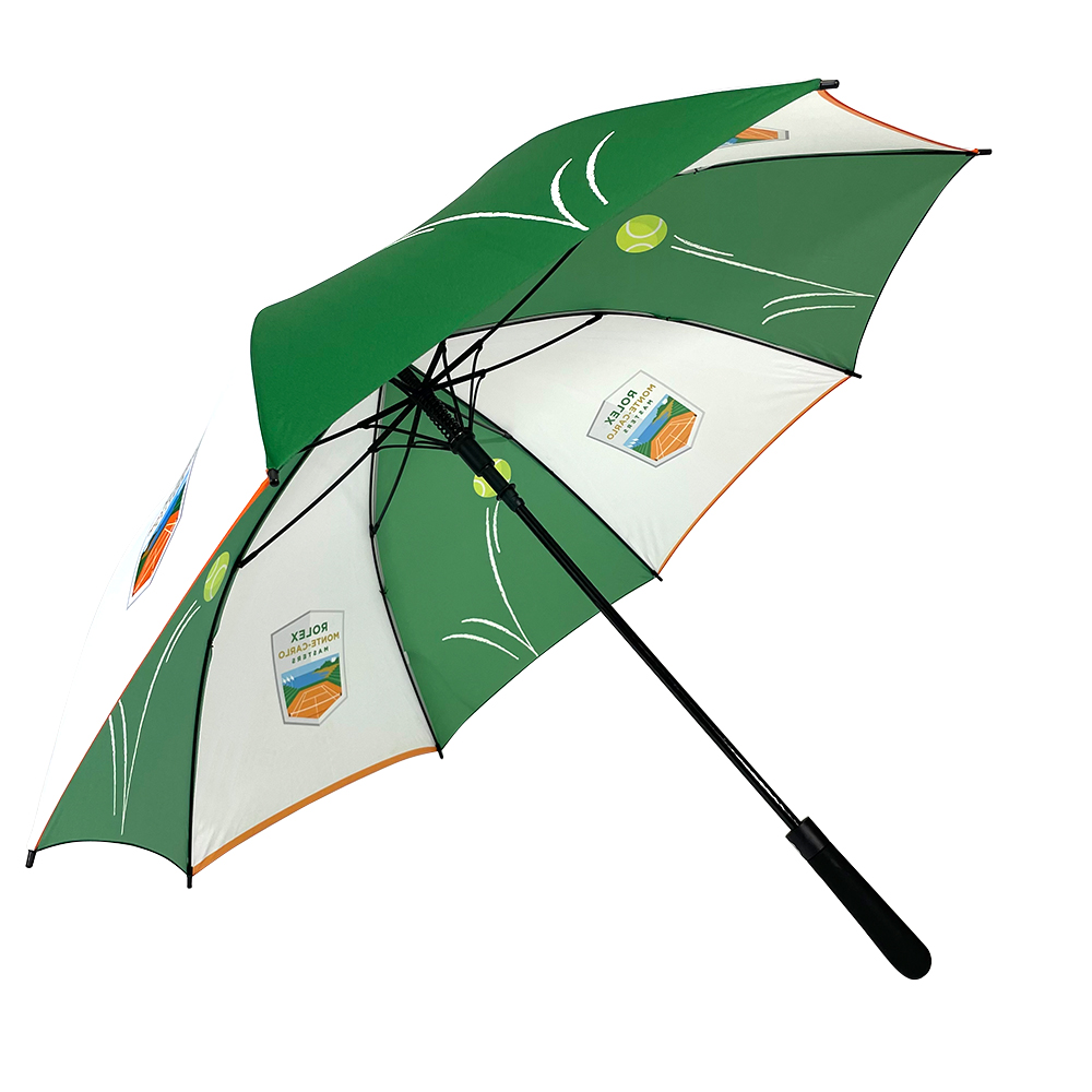 China Gold Supplier for Large Umbrellas - Ovida Golf Umbrela Green And White Multi-color Stick Auto Opening Wind Resistant Strong Qulity Carry Bag Umbrellas – DongFangZhanXin
