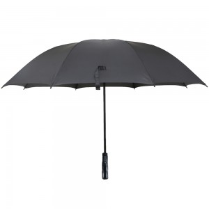 Ovida 27 inch Golf Umbrella LED Light Plastic Handle Straight Umbrella Logo Customized Umbrella