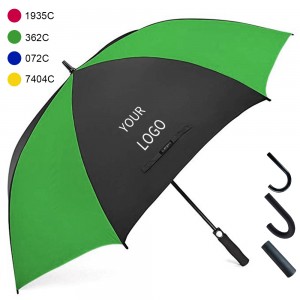 Ovida Auto Umbrellas With Customized Logo Prints Multi Color Extra Large Size Golf Umbrellas Big Size