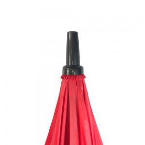 Ovida Waterproof Outdoor Sun Parasols Supplier Buy Umbrellas Top Grade Windproof  Gift Designer Rain red Straight Umbrella