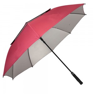 Ovida Best selling rain and sun Extra double layer Unique Logo customized large golf umbrella