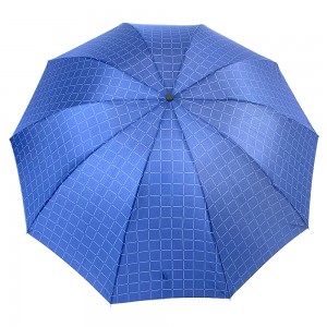 OVIDA three folding large umbrella can hold two people with custom logo print and design