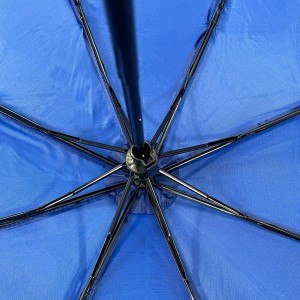 OVIDA 21inch 8 bones low cost and eco-friendly polyester fabric gift promotional supermarkt fold umbrella