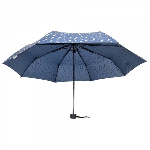 OVIDA manual open customized simple and classic design color change or magic folding umbrella for adult