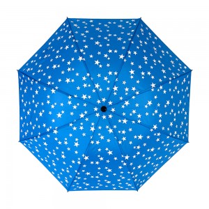 OVIDA new folding umbrella magic water change color custom logo umbrella