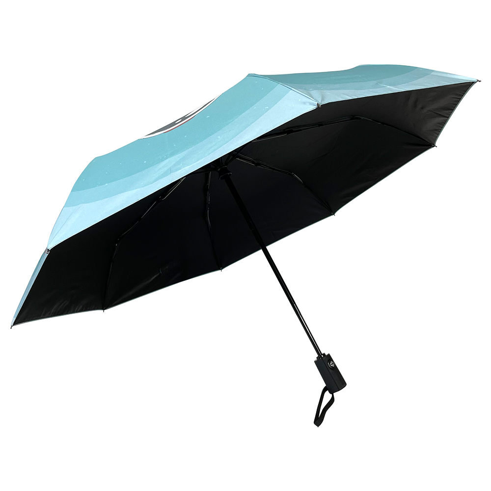 Ovida 3-folding Umbrella Printing With Astronauts Carton Pattern Logo Customized Gift Umbrella