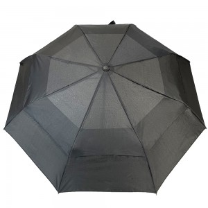 Ovida 21inch 8ribs Folding Umbrella Double Layer Super Windproof Umbrella With Logo