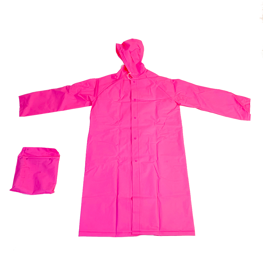 Ovida EVA PVC Rain Poncho Cheap Custom Raincoat With Logo Womens Knitted Clear Plastic Ponchos Men Waterproof Ponchos