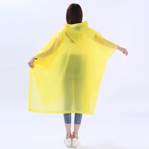 Ovida New Design Disposable Raincoat for Promotion Portable pure color cloak Rain Poncho