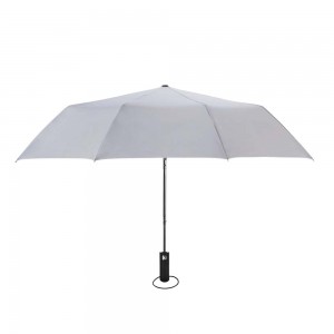 Ovida supplier umbrellas for sale Custom Logo 23 inch 8 ribs with logo 3 folding Automatic fold Umbrella parasols Reflecting
