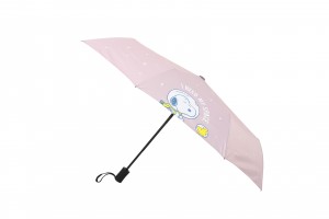 Ovida customized zipper shopping bag promotional tote umbrellas with customized logo prints umbrellas