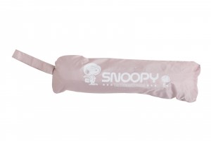 Ovida automatic cute zipper shopping bag promotional Potable Travel Case mini folding tote umbrellas