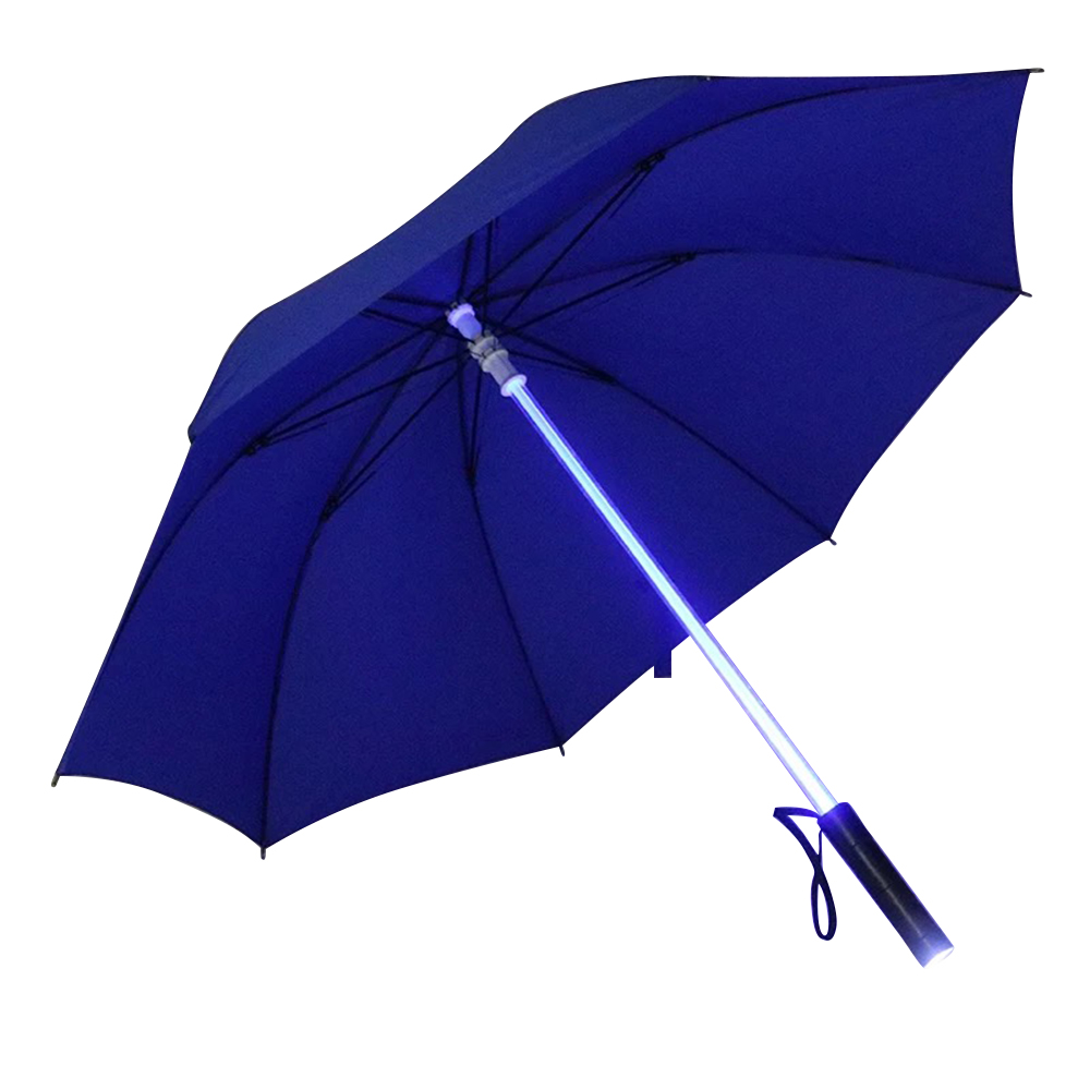 Best-Selling Umbrella With My Own Logo - Ovida Umbrella With Torch Light Tech New Umbrella Shining Bright Customized Led Light Umbrellas – DongFangZhanXin