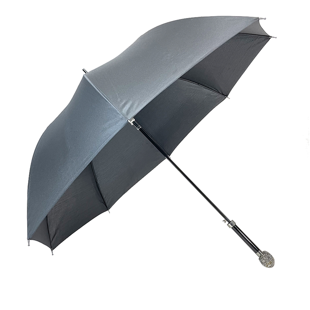 Cheap price Colour Change Umbrella - Ovida New Fashion Trend Skull personality Umbrella Props Gentleman straight Umbrella – DongFangZhanXin