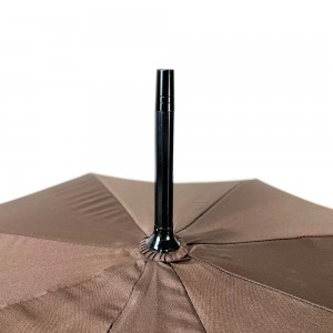 Ovida Silver Golden Animal horse Handle fiberglass frame Black Luxury Walking Stick umbrella