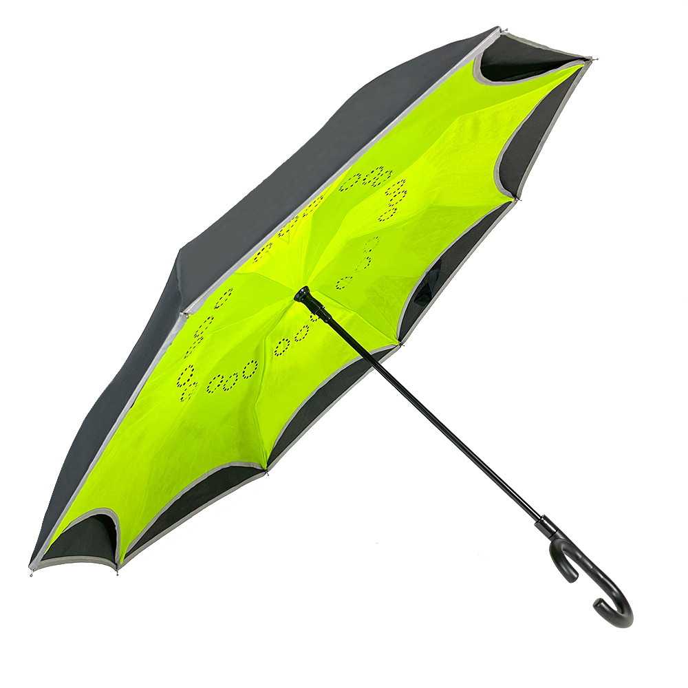 Discount Price Function Umbrella - Ovida Cheap Inverted Golf Umbrellas Straight Inversion Umbrella Windproof Golf Umbrella – DongFangZhanXin