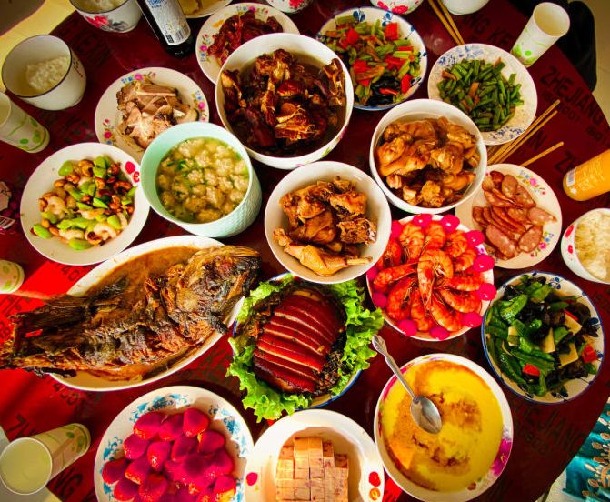 Traditional Food in Chinese New Year
